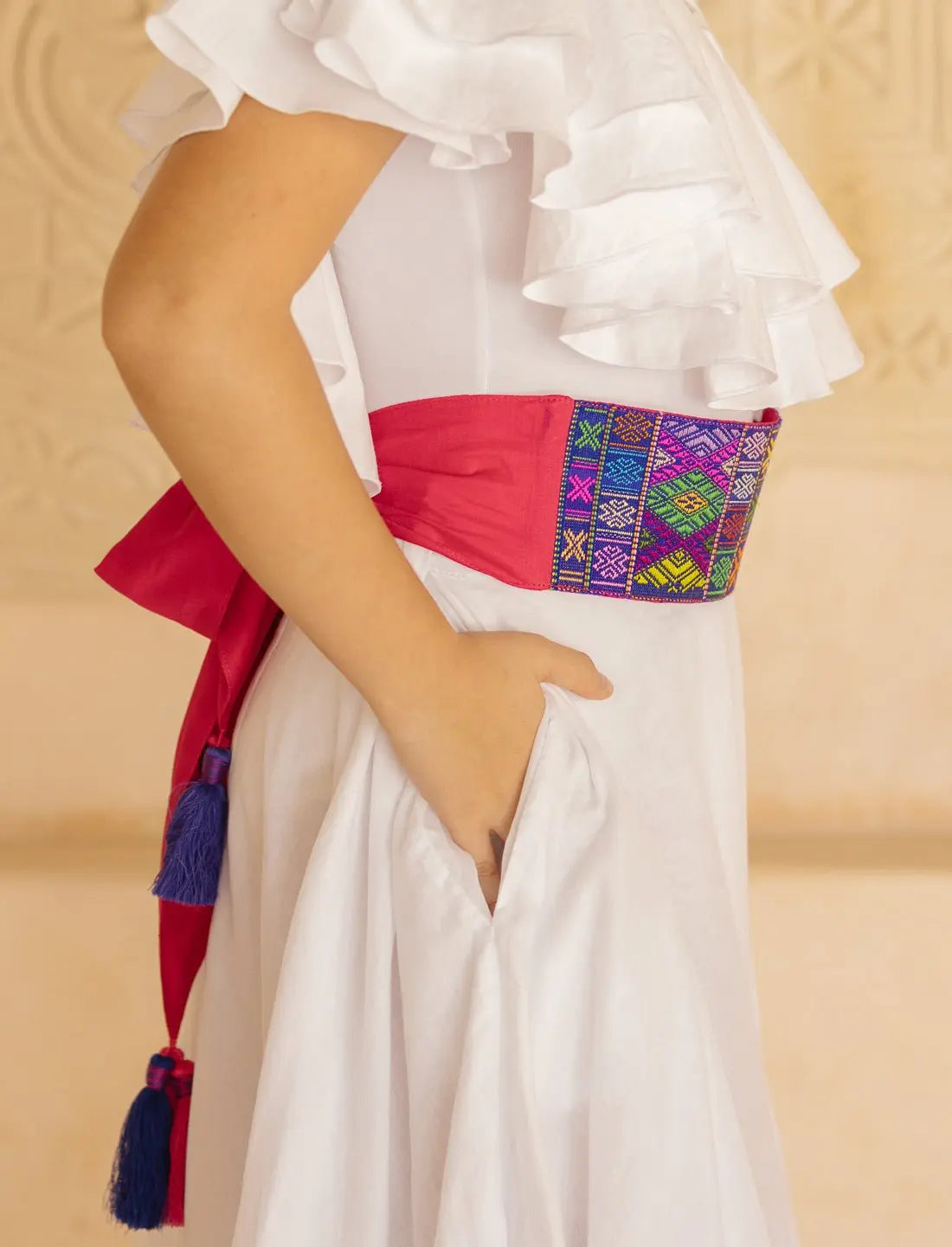 Blue Balance Child Belt - Earth Wisdom Collection
