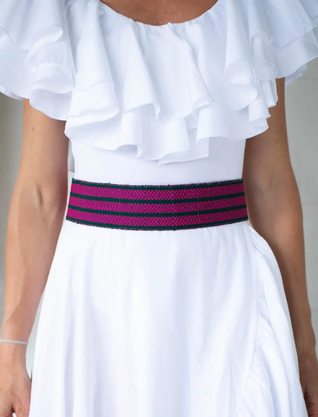 Pink Earth Adult Belt - Earth Wisdom Collection